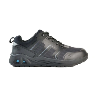 WORKWEAR, SAFETY & CORPORATE CLOTHING SPECIALISTS - Charger - Sportsmates Black mesh Safety Sports Jogger