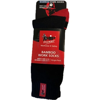 WORKWEAR, SAFETY & CORPORATE CLOTHING SPECIALISTS Hip Pocket 3 Yarn Work Socks - Single Pack