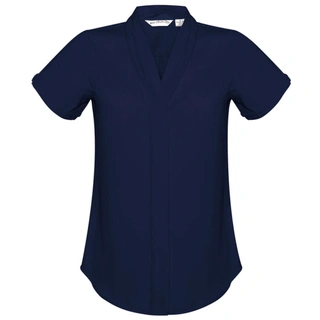 WORKWEAR, SAFETY & CORPORATE CLOTHING SPECIALISTS Ladies Madison Short Sleeve Blouse