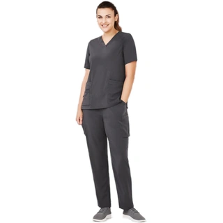 WORKWEAR, SAFETY & CORPORATE CLOTHING SPECIALISTS - Avery Womens V-Neck Scrub Top