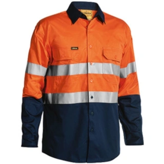 WORKWEAR, SAFETY & CORPORATE CLOTHING SPECIALISTS - 3M Taped Cool Lightweight Hi Vis Mens Shirt - Long Sleeve
