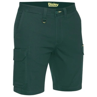 WORKWEAR, SAFETY & CORPORATE CLOTHING SPECIALISTS - MENS STRETCH COTTON CARGO SHORT