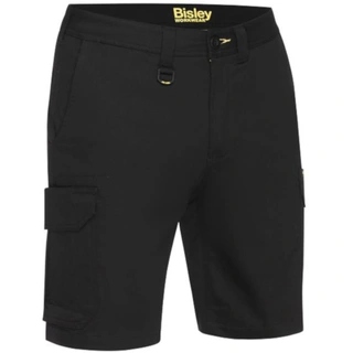 WORKWEAR, SAFETY & CORPORATE CLOTHING SPECIALISTS MENS STRETCH COTTON CARGO SHORT
