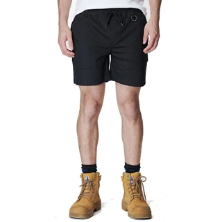 WORKWEAR, SAFETY & CORPORATE CLOTHING SPECIALISTS - MENS ELASTIC BASIC SHORT