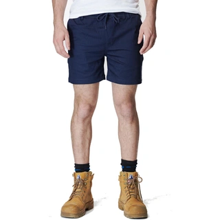 WORKWEAR, SAFETY & CORPORATE CLOTHING SPECIALISTS MENS ELASTIC BASIC SHORT