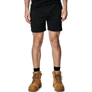 WORKWEAR, SAFETY & CORPORATE CLOTHING SPECIALISTS MENS ELASTIC LIGHT SHORT