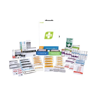 WORKWEAR, SAFETY & CORPORATE CLOTHING SPECIALISTS First Aid Kit, R2, Constructa Max Kit, Metal Wall Mount
