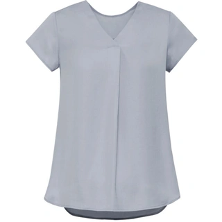 WORKWEAR, SAFETY & CORPORATE CLOTHING SPECIALISTS Boulevard - Kayla V-Neck Pleat Blouse