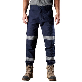WORKWEAR, SAFETY & CORPORATE CLOTHING SPECIALISTS - WP-4T Work Pant Cuff - Taped