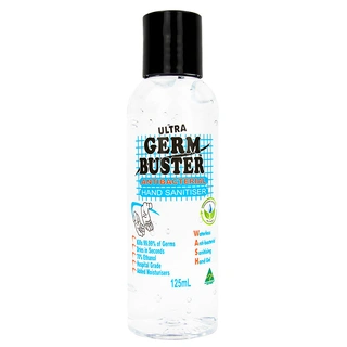WORKWEAR, SAFETY & CORPORATE CLOTHING SPECIALISTS - Germ Buster Anti-Bacterial Hand Gel 125ml Fliptop