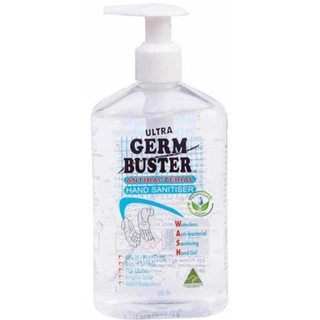 WORKWEAR, SAFETY & CORPORATE CLOTHING SPECIALISTS Germ Buster Anti-Bacterial Hand Gel 500ml Pump