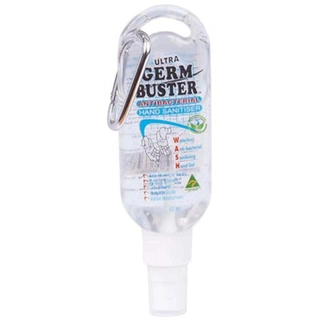 WORKWEAR, SAFETY & CORPORATE CLOTHING SPECIALISTS Germ Buster Anti-Bacterial Hand Gel 60ml Bottle