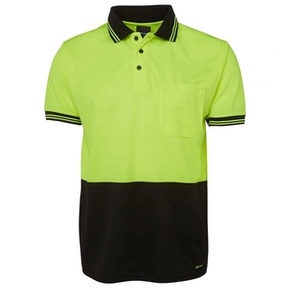 WORKWEAR, SAFETY & CORPORATE CLOTHING SPECIALISTS JB's Hi Vis Short Sleeve Traditional Polo