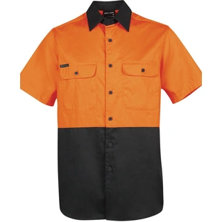 WORKWEAR, SAFETY & CORPORATE CLOTHING SPECIALISTS - JB's HI VIS S/S 150G SHIRT