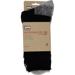 WORKWEAR, SAFETY & CORPORATE CLOTHING SPECIALISTS Workmaster Wool Blend 2 Pack Socks