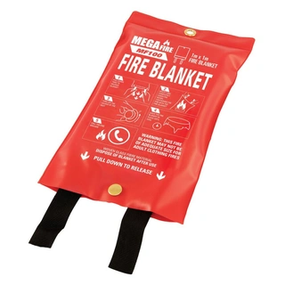 WORKWEAR, SAFETY & CORPORATE CLOTHING SPECIALISTS 1.0m x 1.0m Fire Blanket