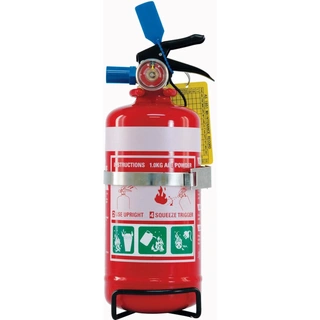 WORKWEAR, SAFETY & CORPORATE CLOTHING SPECIALISTS 1.0kg ABE Extinguisher c/w Vehicle Bracket (MOQ 6)