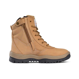WORKWEAR, SAFETY & CORPORATE CLOTHING SPECIALISTS Wheat High Leg ZipSider Boot