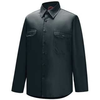 WORKWEAR, SAFETY & CORPORATE CLOTHING SPECIALISTS - Open Front Shirt - Long Sleeve