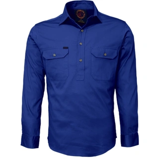 WORKWEAR, SAFETY & CORPORATE CLOTHING SPECIALISTS Closed Front Shirt Long Sleeves