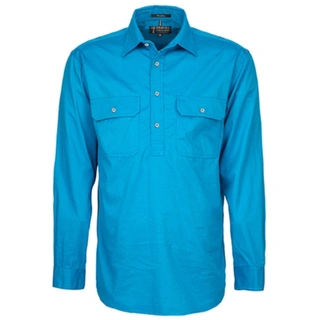 WORKWEAR, SAFETY & CORPORATE CLOTHING SPECIALISTS - Mens Pilbara Closed Front L/S Shirt