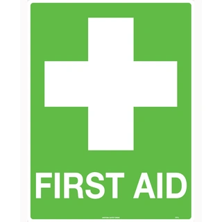 WORKWEAR, SAFETY & CORPORATE CLOTHING SPECIALISTS 300x225mm - Poly - First Aid