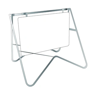 WORKWEAR, SAFETY & CORPORATE CLOTHING SPECIALISTS 900x600mm Swing Stand (Sign Not Included)-Steel-900x600mm