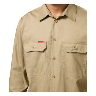 WORKWEAR, SAFETY & CORPORATE CLOTHING SPECIALISTS - Core - Mens L/S L/weight Ventilated Shirt